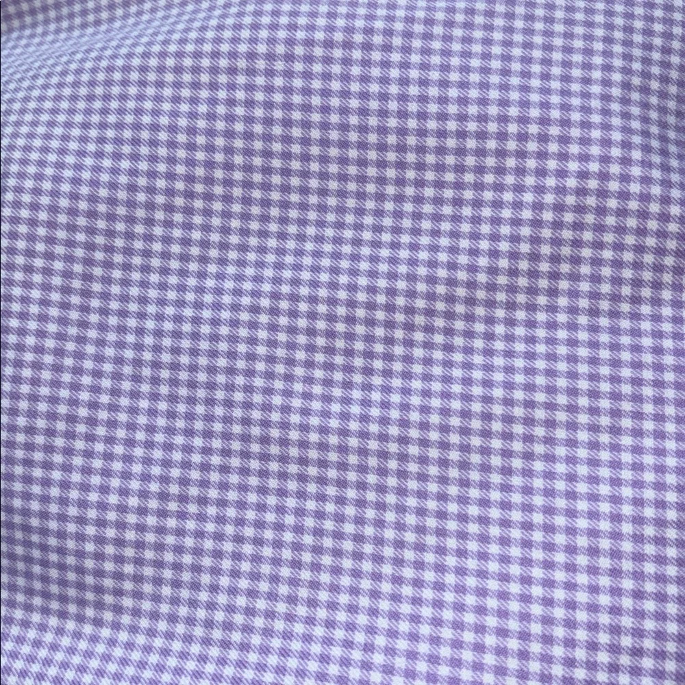 Polo Ralph Lauren Lavender Micro Gingham/Checkered Slim Fit 5 Pocket Short W/36